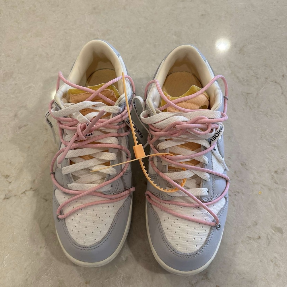 Authentic Nike Dunk Low Off-White Lot 9 (Stock X Verified) - Picture 4 of 12